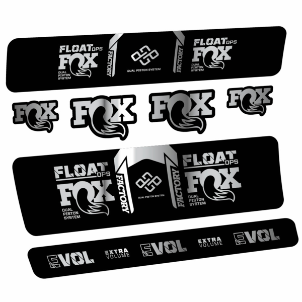 Fox Float Factory DPS Pegatinas en vinilo adhesivo Amortiguador (16)