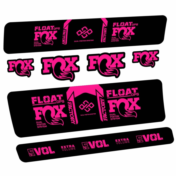 Fox Float Factory DPS Pegatinas en vinilo adhesivo Amortiguador (20)