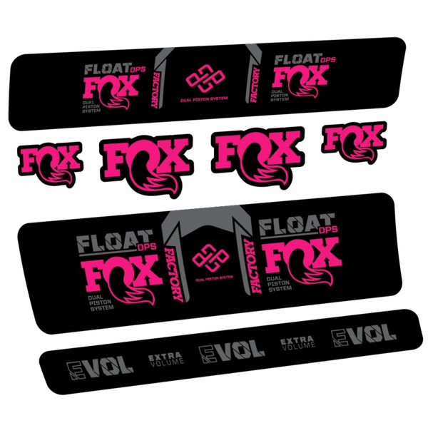 Fox Float Factory DPS Pegatinas en vinilo adhesivo Amortiguador (21)