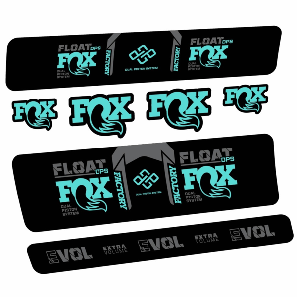 Fox Float Factory DPS Pegatinas en vinilo adhesivo Amortiguador (22)