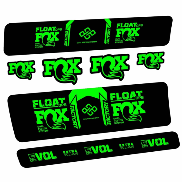 Fox Float Factory DPS Pegatinas en vinilo adhesivo Amortiguador (23)