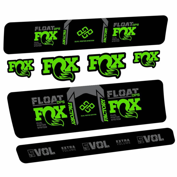 Fox Float Factory DPS Pegatinas en vinilo adhesivo Amortiguador (24)