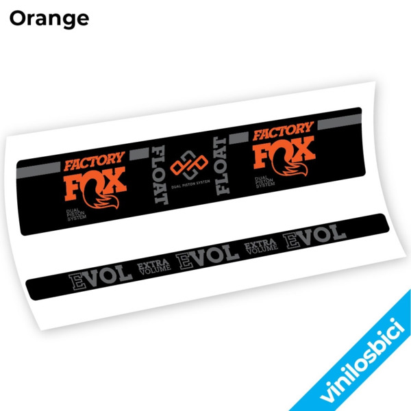 Fox Float Factory Float Pegatinas en vinilo adhesivo amortiguador (18)