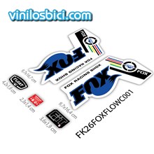 Fox Float World Cup Adhesivos