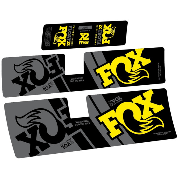 FOX Float X2 Performance 2019 Pegatinas en vinilo adhesivo Amortiguador (3)