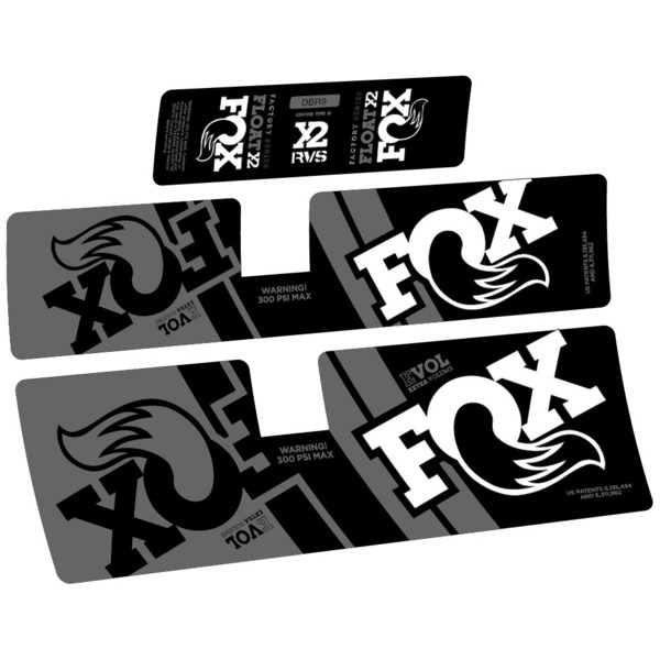 FOX Float X2 Performance 2019 Pegatinas en vinilo adhesivo Amortiguador (6)