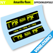 Fox Nude Scott DPS 2020 Pegatinas vinilo adhesivo amortiguador