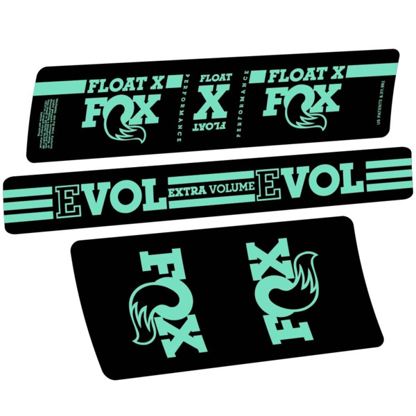 Fox Float X Pegatinas en vinilo adhesivo Amortiguador (9)