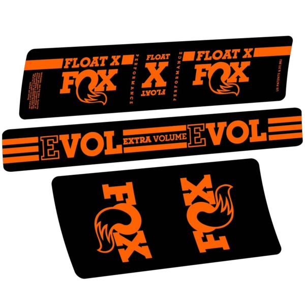 Fox Float X Pegatinas en vinilo adhesivo Amortiguador (11)