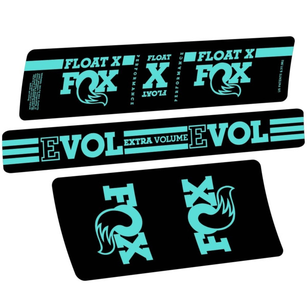 Fox Float X Pegatinas en vinilo adhesivo Amortiguador (22)