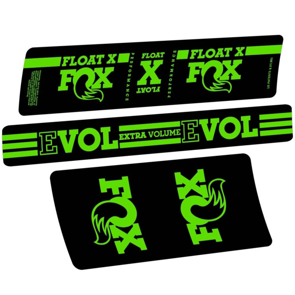 Fox Float X Pegatinas en vinilo adhesivo Amortiguador (24)