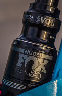 Fox Nude T Evol Pegatinas en vinilo adhesivo Amortiguador