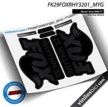 Fox Rhythm 32, pegatinas vinilo adhesivo