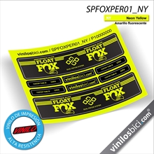 Fox Performance Float pegatinas vinilo adhesivo amortiguador