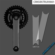 Sram Truvativ X9 adhesivo protector bielas