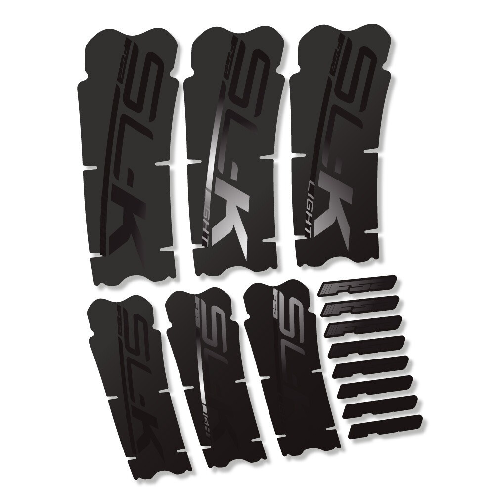 FSA SLK Light Pegatinas en vinilo adhesivo Bielas (12)