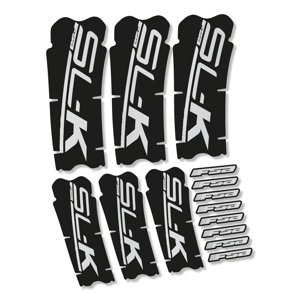FSA SLK Light Pegatinas en vinilo adhesivo Bielas (15)