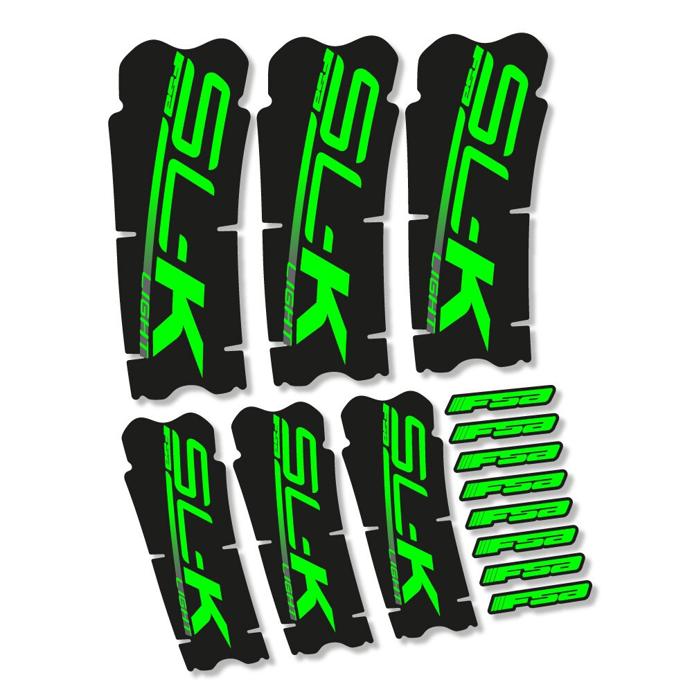 FSA SLK Light Pegatinas en vinilo adhesivo Bielas (23)