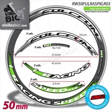 Fulcrum Racing Speed XLR 50" pegatinas vinilo adhesivo