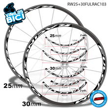 Fulcrum Racing Zero vinilos adhesivos llanta perfil 25+30