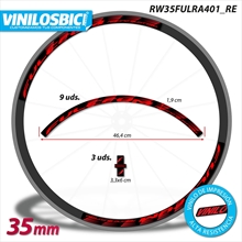 Fulcrum Racing Quattro pegatinas vinilo adhesivo llantas