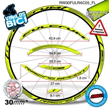 Fulcrum Racing Sport OB 30mm vinilos