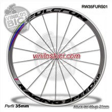 Fulcrum Racing Speed XLR 35 Adhesivos