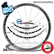 Fulcrum Racing Speed XLR 35mm vinilos