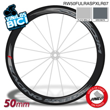 Fulcrum Racing Speed XLR vinilos adhesivos llanta perfil 50mm