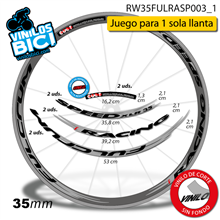 Fulcrum Racing Speed XLR 35mm vinilos