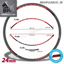 Fulcrum Racing Light XLR pegatinas vinilo adhesivo
