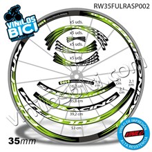 Fulcrum Racing Speed XLR 35mm vinilos