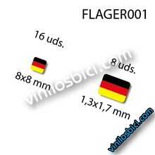 Banderas Alemania vinilos