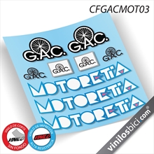Gac Motoretta pegatinas vinilo adhesivo