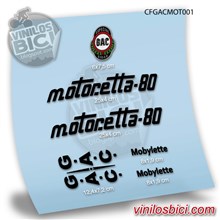 Gac motoretta Adhesivos