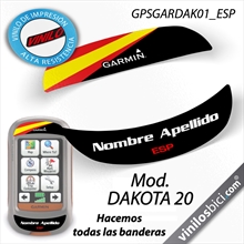 Garmin Dakota 20 vinilos adhesivos
