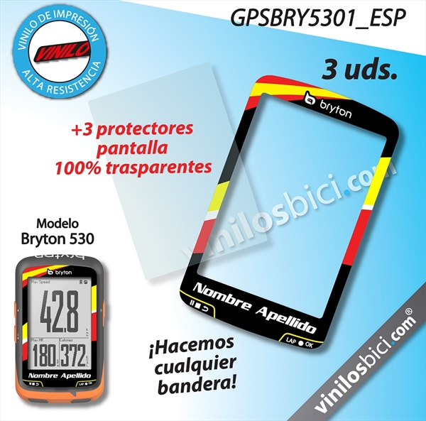 GPS Bryton 530 vinilos adhesivos