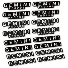 Gemini Propus Pegatinas en vinilo adhesivo Manillar