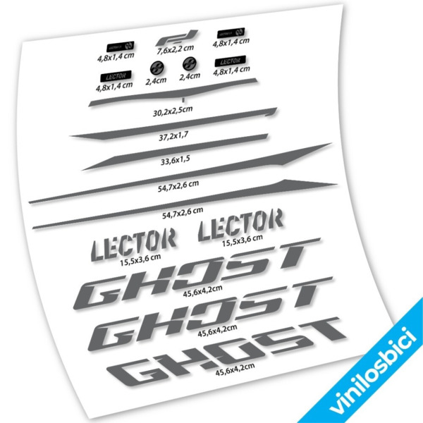 Ghost Lector Pegatinas en vinilo adhesivo Cuadro (7)