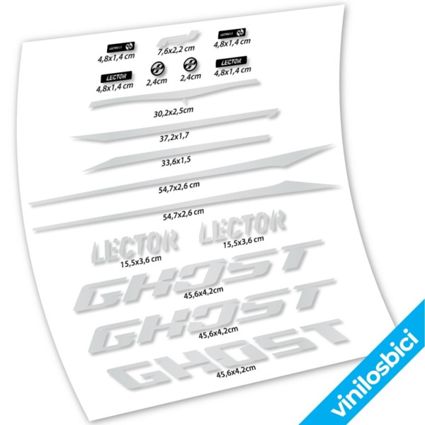 Ghost Lector Pegatinas en vinilo adhesivo Cuadro (15)