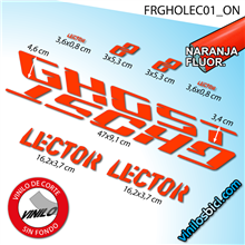 Ghost Lector vinilos adhesivos cuadro