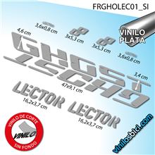 Ghost Lector vinilos adhesivos cuadro