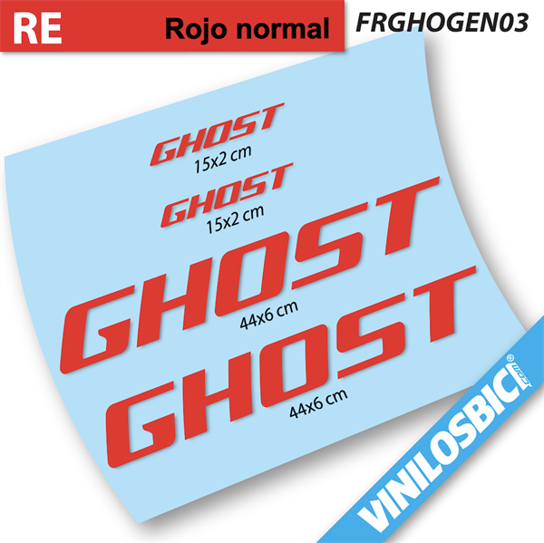 Ghost Logo vinilos adhesivos