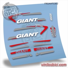 Giant XTC pegatinas vinilo adhesivo
