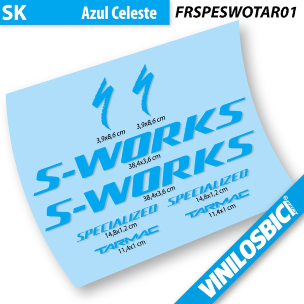 Sworks Tarmac Pegatinas en vinilo adhesivo Cuadro (3)