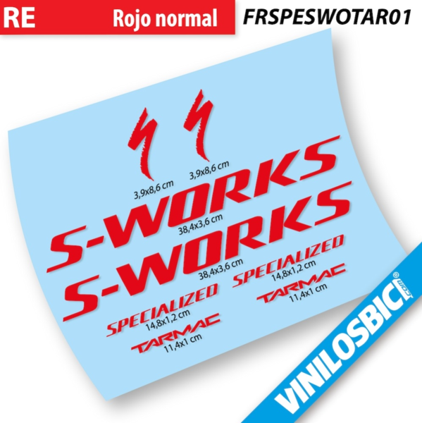 Sworks Tarmac Pegatinas en vinilo adhesivo Cuadro (4)