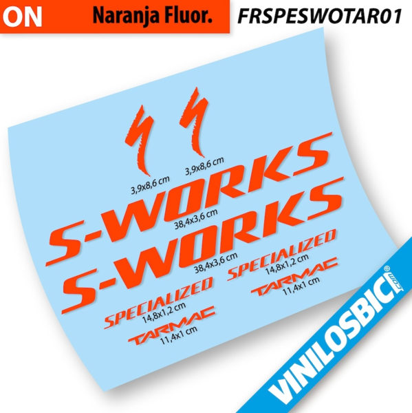 Sworks Tarmac Pegatinas en vinilo adhesivo Cuadro (5)