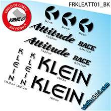 Klein Attitude vinilos adhesivos para cuadro