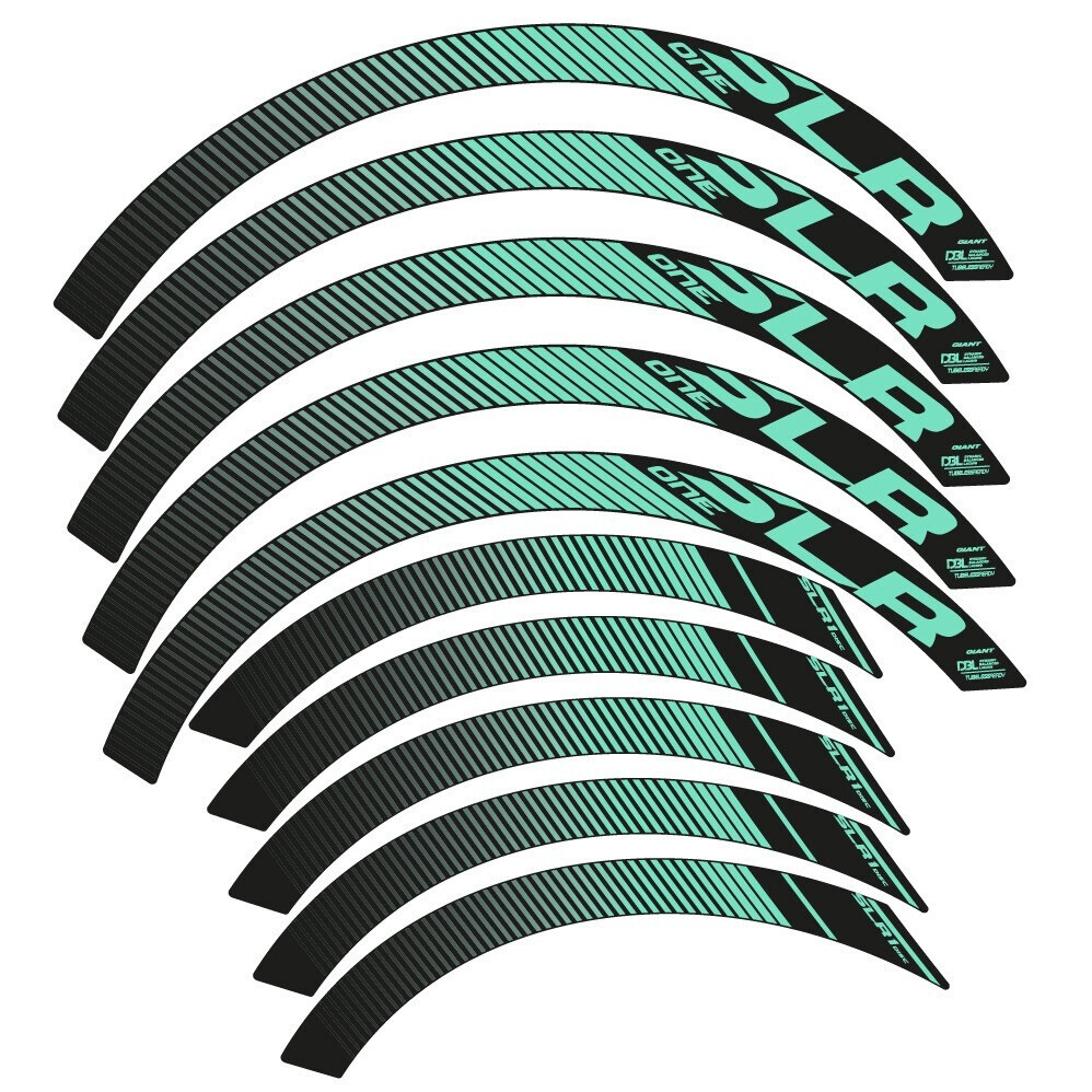 Giant SLR One Disco Carbono perfil 42 mm Pegatinas en vinilo adhesivo Llantas Carretera (1)