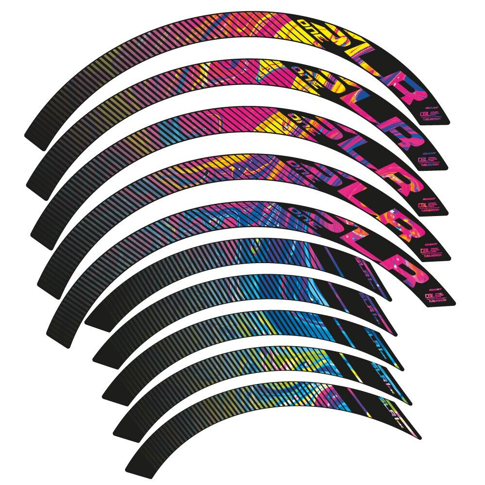 Giant SLR One Disco Carbono perfil 42 mm Pegatinas en vinilo adhesivo Llantas Carretera (1)